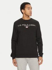 U.S. Polo Assn. Bluza MUP1645 Czarny Regular Fit. Czarne bluzy bez kaptura męskie U.S. Polo Assn., m, z bawełny. Za 119.99 zł.