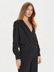 Artigli Bluzka ACBL000526 Czarny Regular Fit. Czarne bluzki damskie Artigli, bez wzorów, z syntetyku, bez ramiączek. Za 269.99 zł.