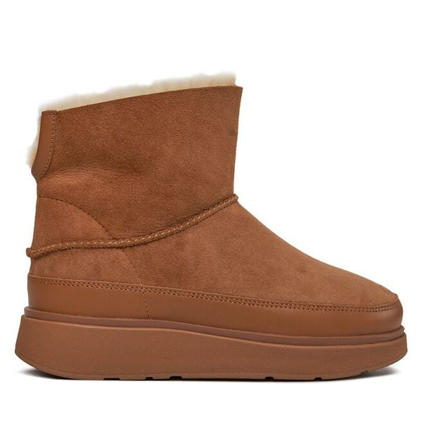 Śniegowce FitFlop. Brązowe śniegowce damskie FitFlop. Za 549.99 zł.