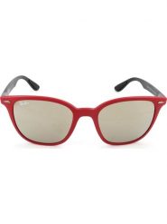 Ray Ban Damskie okulary przeciwsłoneczne w kolorze czerwono-czarno-szarym rozmiar: 51. Czarne okulary przeciwsłoneczne damskie Ray-Ban. Za 521.99 zł.