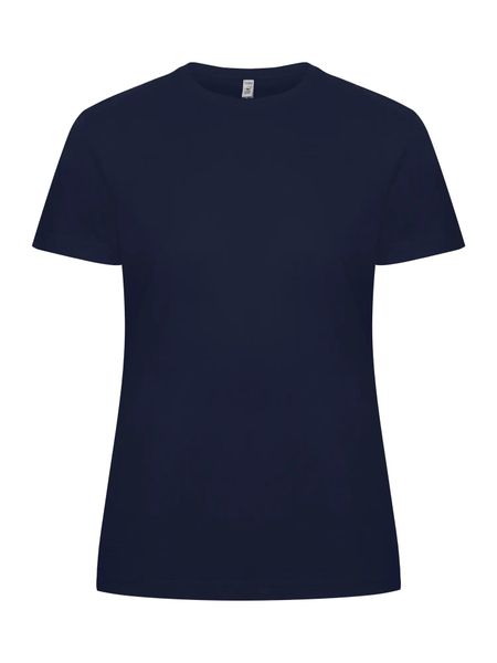 Clique Classic OC-T Women T-shirt z bawełny organicznej – dark navy. Niebieskie t-shirty damskie CLIQUE, s, bez wzorów, z bawełny, bez kołnierzyka. Za 118.13 zł.