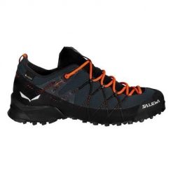 Buty trekkingowe męskie Salewa Wildfire 2 Gtx. Szare buty trekkingowe męskie Salewa, z materiału, bez zapięcia, trekkingowe. Za 820.09 zł.