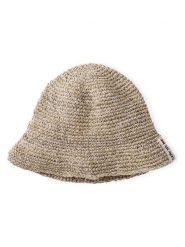 CARE BY ME Kapelusz w kolorze beżowo-białym rozmiar: onesize. Brązowe kapelusze damskie CARE BY ME, bez wzorów, ze splotem. Za 169.95 zł.