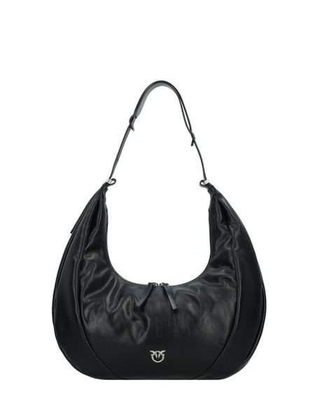 PINKO Torebka Slouchy Hobo Big PE 25 PLTT 104295 A29J Czarny. Czarne torebki klasyczne damskie Pinko, bez wzorów, ze skóry, bez dodatków. Za 1,082.99 zł.