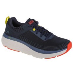 Buty do biegania męskie, Skechers Max Cushioning Delta. Niebieskie obuwie do biegania damskie Skechers. Za 329.99 zł.