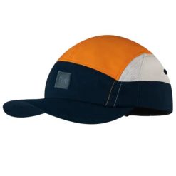 Czapka z daszkiem dla dorosłych Buff 5 Panel Go Cap. Brązowe czapki męskie Buff, bez wzorów, z elastanu. W wyprzedaży za 110.44 zł.