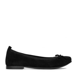 Baleriny Lasocki. Czarne baleriny damskie Lasocki, bez wzorów, bez obcasa. Za 159.99 zł.