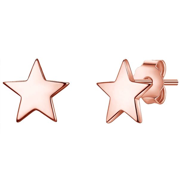 Glanzstücke München Srebrne kolczyki sztyfty Gwiazda srebro wysokiej próby żółte złoto Kolczyki 1 ct Damski. Szare kolczyki damskie Glanzstücke München, pozłacane, na sztyftcie. Za 159.99 zł.
