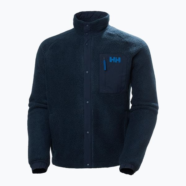 Bluza męska Helly Hansen Panorama Pile Snap. Niebieskie bluzy bez kaptura męskie Helly Hansen, m. Za 449.99 zł.