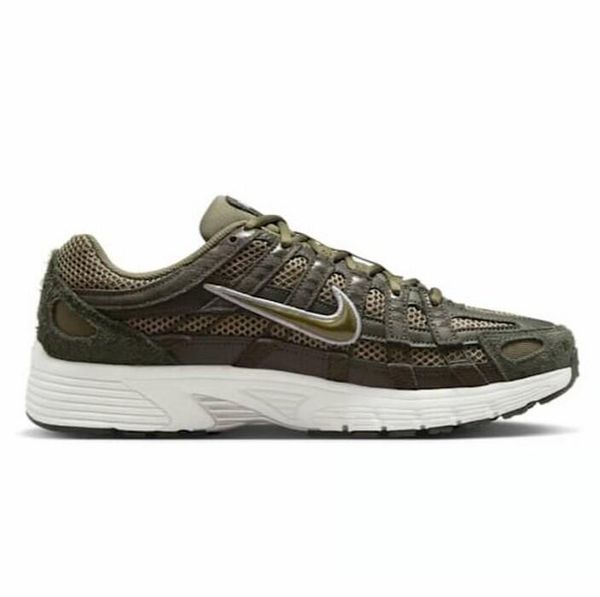 Buty sportowe Sneakersy męskie, P-6000 SE. Zielone buty sportowe na co dzień męskie Nike, z materiału, bez zapięcia, trekkingowe. Za 479.99 zł.