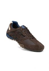Buty GEOX U4207K 022EK UOMO SNAKE Brązowy. Brązowe buty trekkingowe męskie Geox, z materiału, bez zapięcia, trekkingowe. Za 432.99 zł.