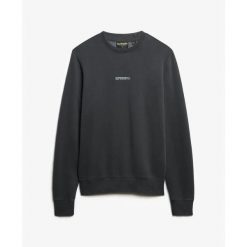 Bluza Superdry Micro Logo. Czarne bluzy bez kaptura męskie Superdry., m. Za 306.60 zł.