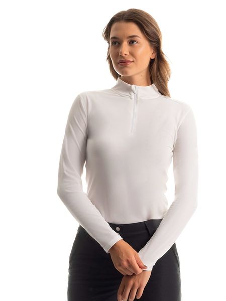 Fischer Koszulka funkcyjna w kolorze białym rozmiar: L. Białe bluzki sportowe damskie FISCHER, l, z materiału, bez kołnierzyka, bez ramiączek. Za 100.28 zł.