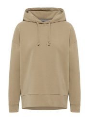 ELBSAND Bluza "Mathea" w kolorze szarobrązowym rozmiar: XL. Brązowe bluzy z kapturem damskie ELBSAND, xl. Za 206.42 zł.