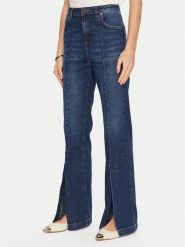 TWINSET Jeansy 241TP2621 Niebieski Bootcut Fit. Niebieskie jeansy damskie Twinset. Za 849.99 zł.