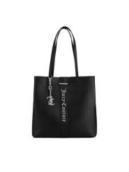 Juicy Couture Torebka CEO-BIJXT3265WVP Czarny. Czarne torebki klasyczne damskie Juicy Couture, bez wzorów, z tworzywa sztucznego, bez dodatków. Za 319.99 zł.