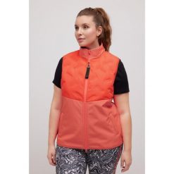 Damskie Kamizelka Softshell polarowy środek dwukierunkowy suwak. Brązowe kamizelki damskie Ulla Popken, plus size, z elastanu. W wyprzedaży za 365.99 zł.