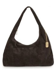 Anna Morellini Skórzana torebka "Lucrita" w kolorze ciemnobrązowym - 42 x 49 x 18 cm rozmiar: onesize. Brązowe torebki klasyczne damskie Anna Morellini, bez wzorów, z materiału, bez dodatków. Za 304.99 zł.