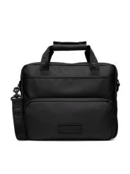 Hunter Torba na laptopa HTR-E-001-05 Czarny. Czarne torby na laptopa damskie Hunter, bez wzorów, z materiału. Za 229.99 zł.