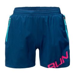 Spodenki Damskie Ireno. Niebieskie szorty damskie IQ, bez wzorów, sportowe. Za 172.99 zł.