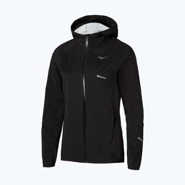 Kurtka do biegania damska Mizuno Trail Waterproof 20K Hooded. Czarne kurtki damskie Mizuno, l, bez wzorów, z poliamidu, bez kaptura. Za 659.99 zł.