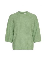 MOSS COPENHAGEN Sweter w kolorze zielonym rozmiar: S/M. Zielone swetry klasyczne damskie MOSS COPENHAGEN, m, z poliamidu, bez kołnierzyka. Za 171.28 zł.