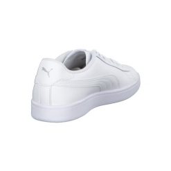 Buty do chodzenia męskie Puma Smash V2 L. Białe obuwie do biegania damskie Puma. Za 273.99 zł.