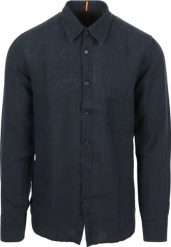 Koszula męska BOSS Relegant_6_M BLU (50537381-404). Niebieskie koszule męskie Boss, m, bez wzorów, bez kołnierzyka, bez ramiączek. Za 339.00 zł.
