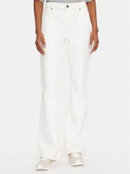 Guess Jeans Jeansy W5GA1S D5M62 Biały Bootcut Fit. Białe jeansy damskie Guess Jeans. Za 309.99 zł.