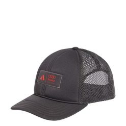 CZAPKA Z DASZKIEM AUDI REVOLUT F1 TEAM. Czarne czapki męskie Adidas, bez wzorów, z elastanu, eleganckie. Za 199.00 zł.