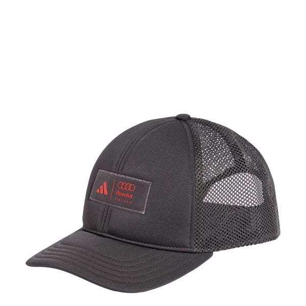 CZAPKA Z DASZKIEM AUDI REVOLUT F1 TEAM. Czarne czapki męskie Adidas, bez wzorów, z elastanu. Za 199.00 zł.