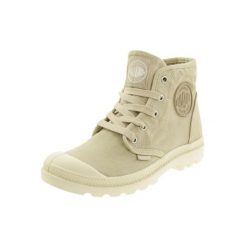 Buty sportowe Sneakersy damskie, Palladium Pampa Hi. Brązowe buty sportowe na co dzień damskie Palladium, bez wzorów, z gumy, trekkingowe. Za 359.99 zł.