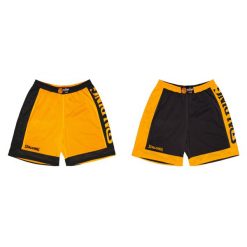 Spodenki koszykarskie Spalding Reversible Dwustronne. Czarne szorty damskie Spalding, bez wzorów, sportowe. Za 212.50 zł.