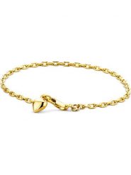 Revoni Złota bransoletka z elementem ozdobnym rozmiar: onesize. Żółte bransoletki damskie Revoni, złote. Za 1,609.99 zł.