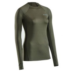 Koszulka sportowa z długim rękawem CEP Reflective damska. Fioletowe bluzki sportowe damskie CEP, l, bez wzorów, bez ramiączek. Za 299.00 zł.