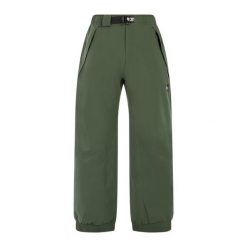 Spodnie narciarskie Protest Luton. Zielone spodnie materiałowe męskie Protest, bez wzorów, sportowe. Za 422.00 zł.
