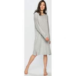 Lauren Ralph Lauren - Koszula nocna. Szare koszule nocne damskie Lauren Ralph Lauren, bez wzorów, z dzianiny. W wyprzedaży za 159.90 zł.