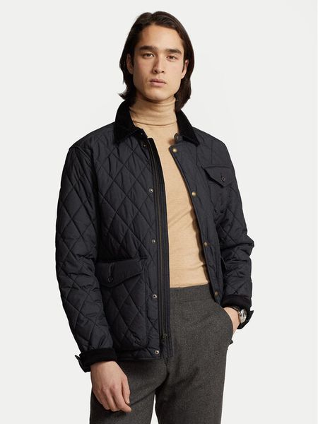 Polo Ralph Lauren Kurtka przejściowa 710847071002 Czarny Regular Fit. Czarne kurtki męskie Polo Ralph Lauren, m, bez wzorów, z syntetyku, bez kaptura. Za 1,899.00 zł.