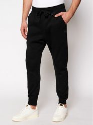 G-Star Raw Spodnie dresowe Premium Core D15653-C235-6484 Czarny Slim Fit. Czarne spodnie dresowe męskie G-Star, bez wzorów, z bawełny. Za 349.99 zł.
