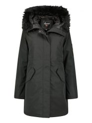 Geographical Norway Parka "Basiline" w kolorze czarnym rozmiar: S. Czarne parki damskie Geographical Norway, s, bez wzorów. Za 162.49 zł.