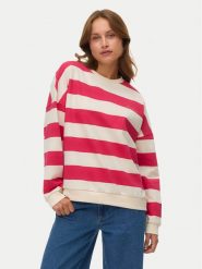 Vero Moda Bluza Viola 10338440 Różowy Regular Fit. Czerwone bluzy bez kaptura damskie Vero Moda, m, z bawełny. Za 169.99 zł.