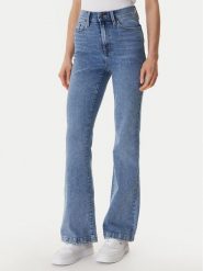 DKNY Jeansy DJ4M4005 Niebieski Flare Fit. Niebieskie jeansy damskie DKNY. Za 439.99 zł.