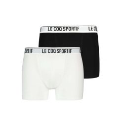 Bokserki Le Coq Sportif Essentiels SSVET. Białe bokserki męskie Le Coq Sportif, bez wzorów, z bawełny. Za 106.35 zł.