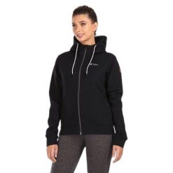 Bluza damska Kilpi Rajana. Czarne bluzy bez kaptura damskie Kilpi, l, z materiału. Za 241.31 zł.