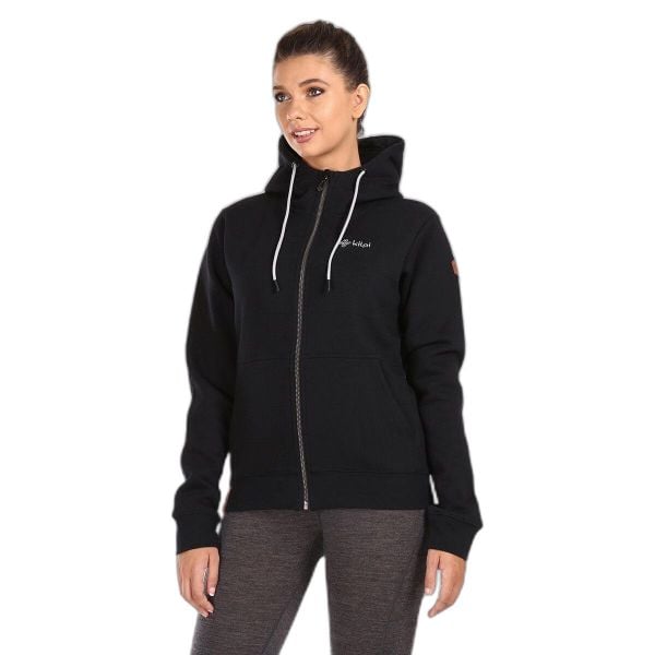 Bluza damska Kilpi Rajana. Czarne bluzy bez kaptura damskie Kilpi, l, z materiału. Za 241.31 zł.