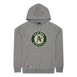 Bluza z kapturem Oakland Athletics Nos MLB Regular. Szare bluzy z kapturem męskie New Era, m. Za 283.00 zł.
