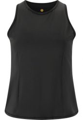 Damski tank top Athlecia Delrey. Białe topy sportowe damskie Athlecia, uniwersalny, bez wzorów, z elastanu, bez ramiączek. Za 124.50 zł.