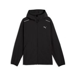 Kurtka z dresu Puma Pumatech. Brązowe kurtki treningowe męskie Puma, l, bez wzorów, z dresówki, do biegania. Za 334.00 zł.
