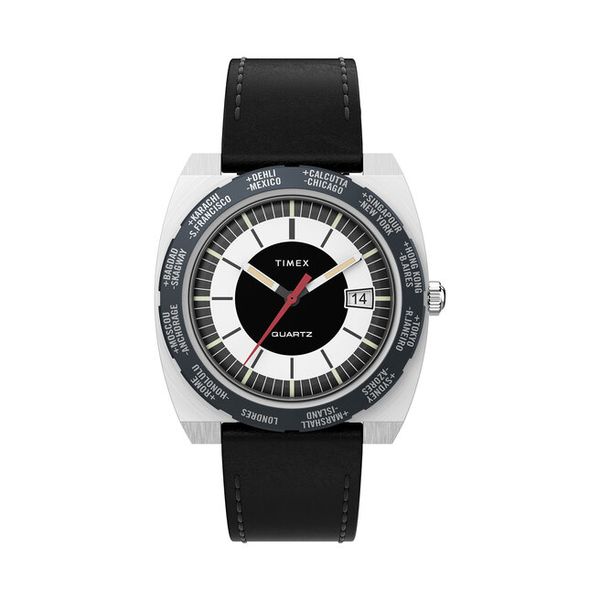 Zegarek Timex. Czarne zegarki męskie Timex. Za 619.99 zł.