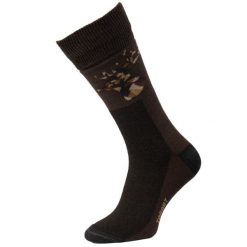 Skarpety myśliwskie unisex Tagart Pro-line Deer z wełny merino. Brązowe skarpetki damskie tagart, bez wzorów, z lycry. Za 59.00 zł.